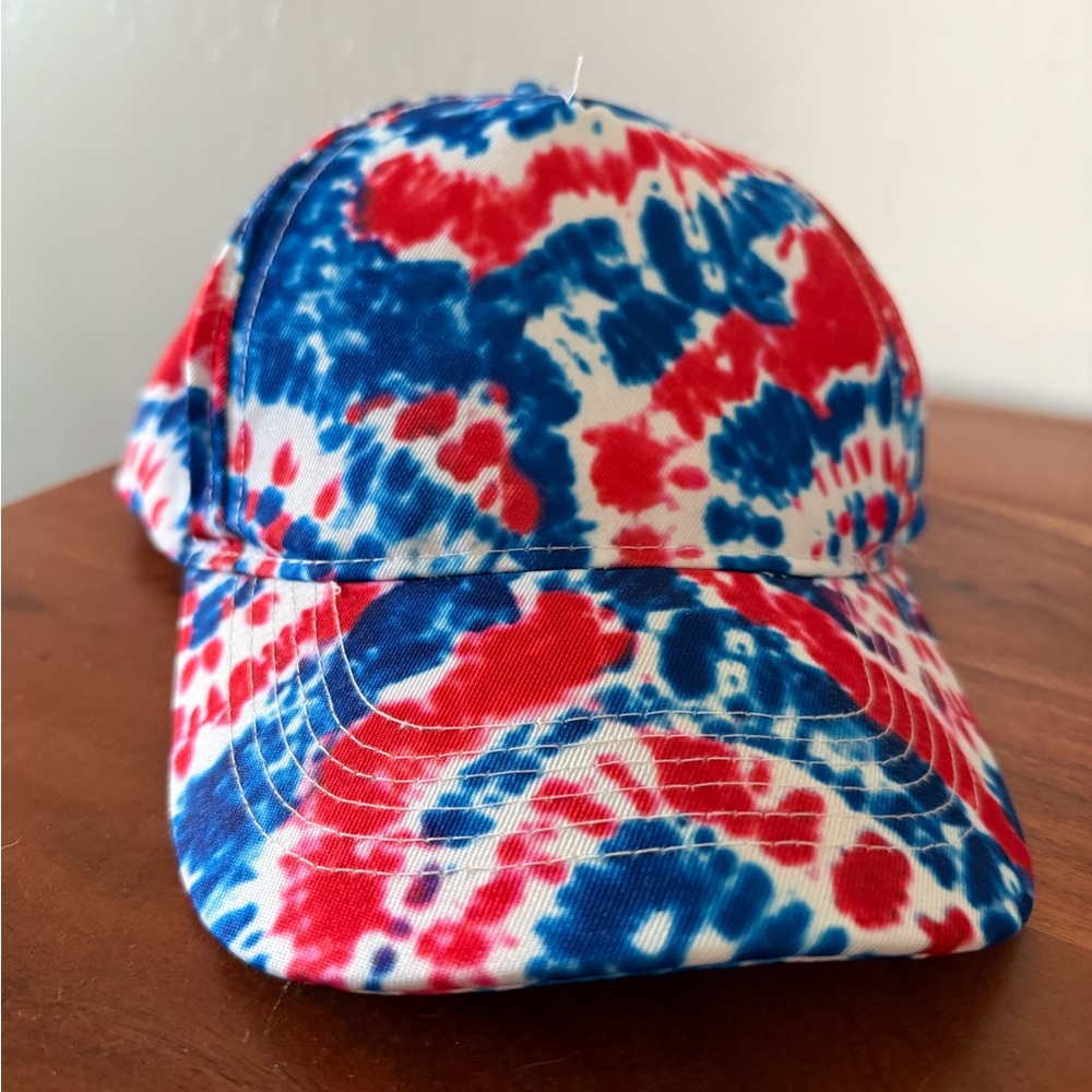 Tie-dye ball cap